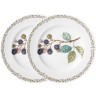 Набор тарелок закусочных lefard "fruit garden" 2 шт. 20,5 см (590-647)