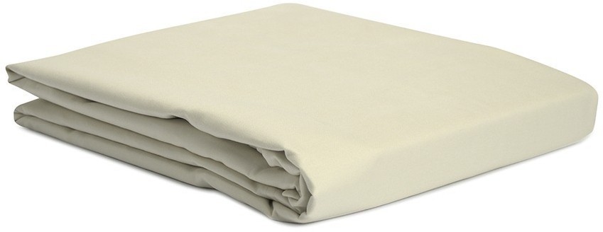 Простыня из сатина серо-бежевого цвета с брашинг-эффектом из коллекции essential, 240х270 см (76100)