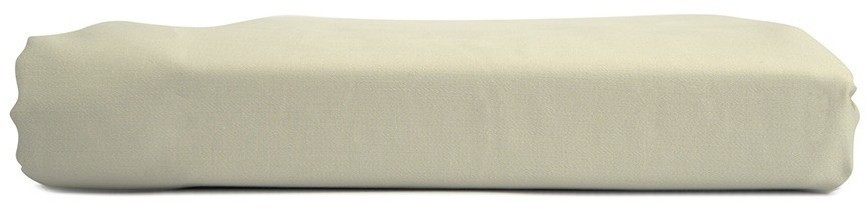 Простыня из сатина серо-бежевого цвета с брашинг-эффектом из коллекции essential, 240х270 см (76100)