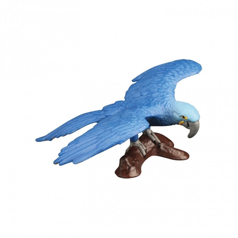 Набор фигурок птиц серии "Мир диких животных": сокол, попугай ара, павлин, пеликан (набор из 4 фигурок) (MM211-235)