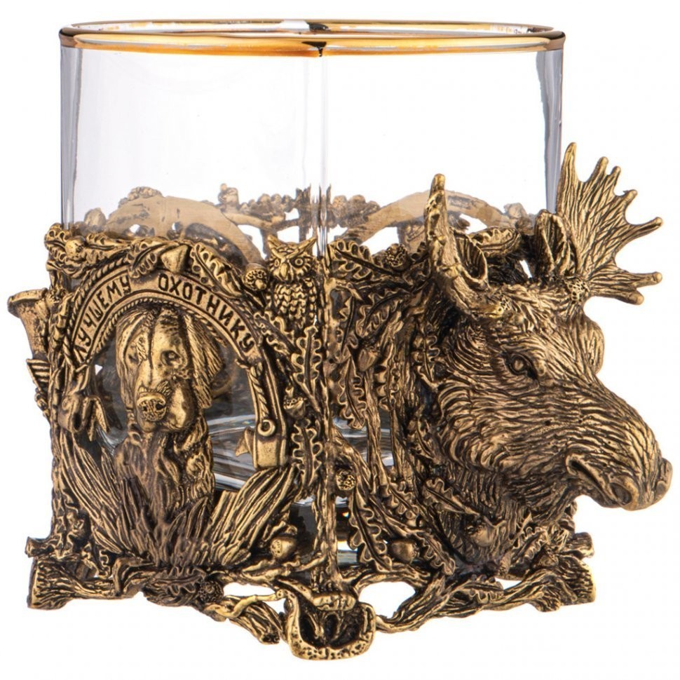 Стакан для виски "русский лес "лось" 310 мл ООО Пхк (385-473)