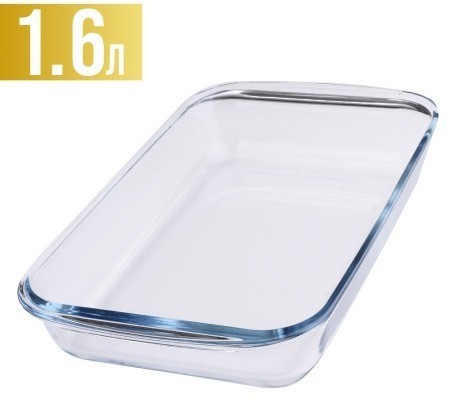 Жаровня стекло 1,6 л LORAINE (31044)