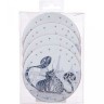 Набор подставок "котики", 4шт, диаметр 9,5 см Agness (898-125)