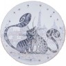 Набор подставок "котики", 4шт, диаметр 9,5 см Agness (898-125)