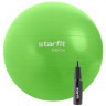 Фитбол STARFIT GB-109 антивзрыв, 900 гр, с ручным насосом, зеленый, 55 см (1772508)