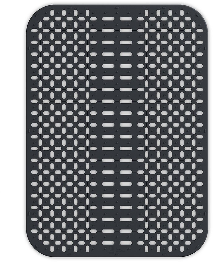 Подложка-сушилка для раковины sling, 28,7x40 см, серая (68098)