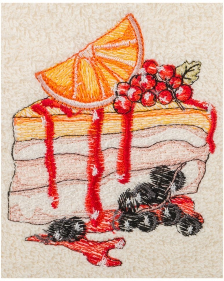 Полотенце махровое 40х70, "гусь"100%х\б, синий SANTALINO (850-330-72)