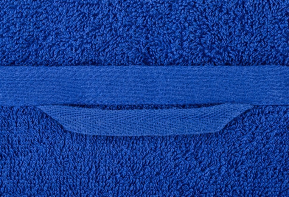 Полотенце махровое 40х70, "гусь"100%х\б, синий SANTALINO (850-330-72)