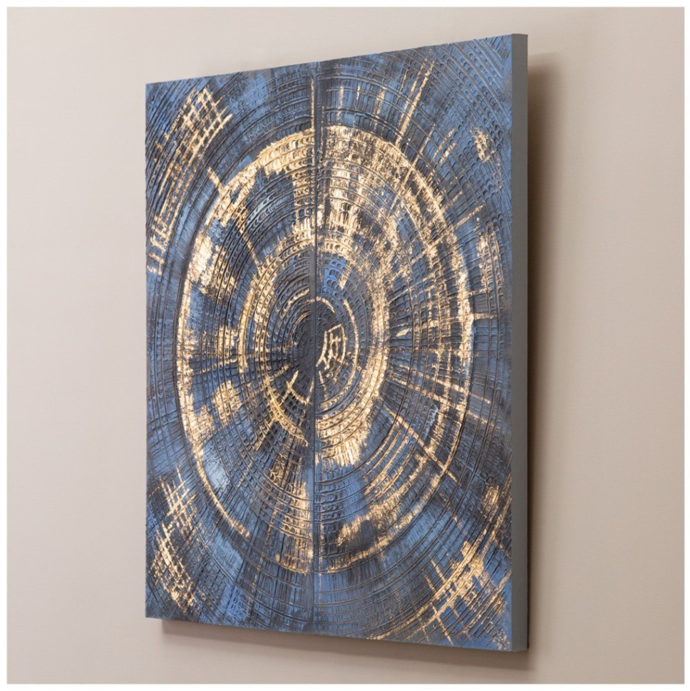 Комплект из 2-х картин "золотые лучи" 40х80х3 см (каждая) Bronco (534-200)