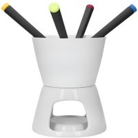 Набор для приготовления шоколадного фондю с 4 вилками KitchenCraft KC KCFONCHOC