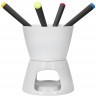 Набор для приготовления шоколадного фондю с 4 вилками KitchenCraft KC KCFONCHOC
