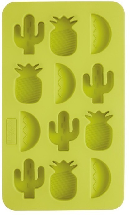 Силиконовая форма для кубиков льда TROPICAL 22x13x2 см  BarCraft BCICETROPIC