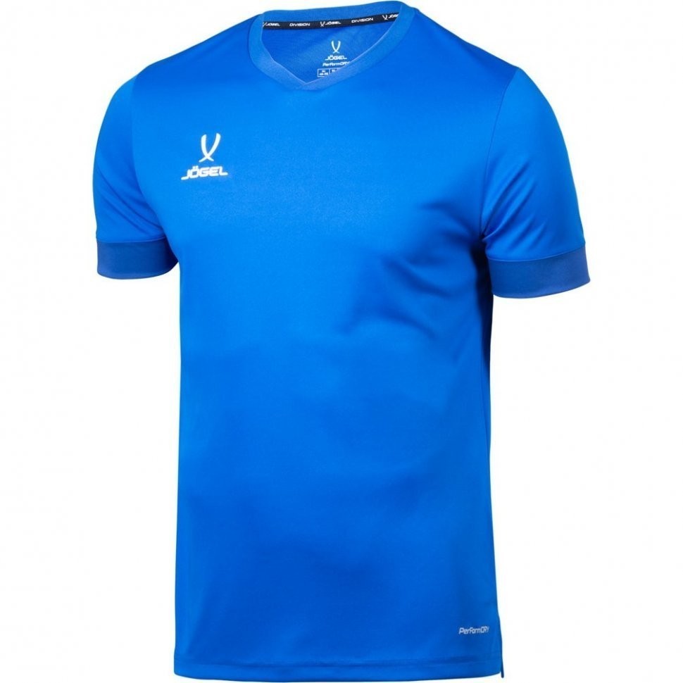 Футболка игровая DIVISION PerFormDRY Union Jersey, синий/темно-синий/белый, детский (1020659)