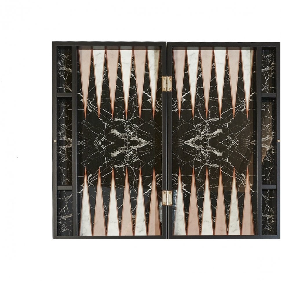 Нарды Черный Мрамор, Турция, Yenigun (46024)