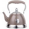 Чайник agness с фильтром, 1,0 л c индукцион. капсульным дном и складывающейся ручкой цвет: шоколад (937-875)