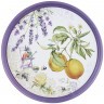 Поднос сервировочный agness "прованс лимоны" 33*2,1 см (898-233)