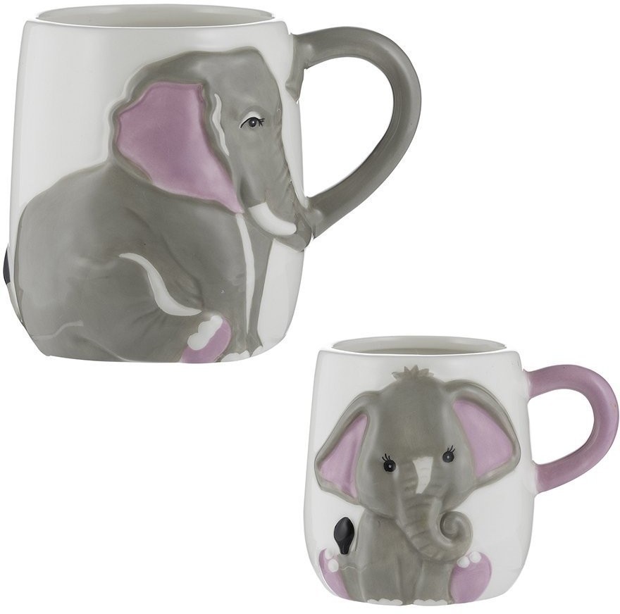 Набор из 2 кружек elephant, 405 мл и 195 мл (72989)