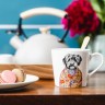 Кружка фарфоровая  Mikasa Tipperleyhill с принтом собаки 380 мл MKTIPPMUGCPOO