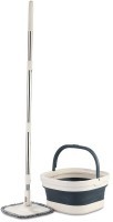 Швабра со складным ведром compact mop (79041)