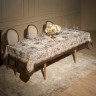 Скатерть " royal garden" 140х300см ,белый ,100% хлопок ,твил с пропиткой Lefard (850-754-22)