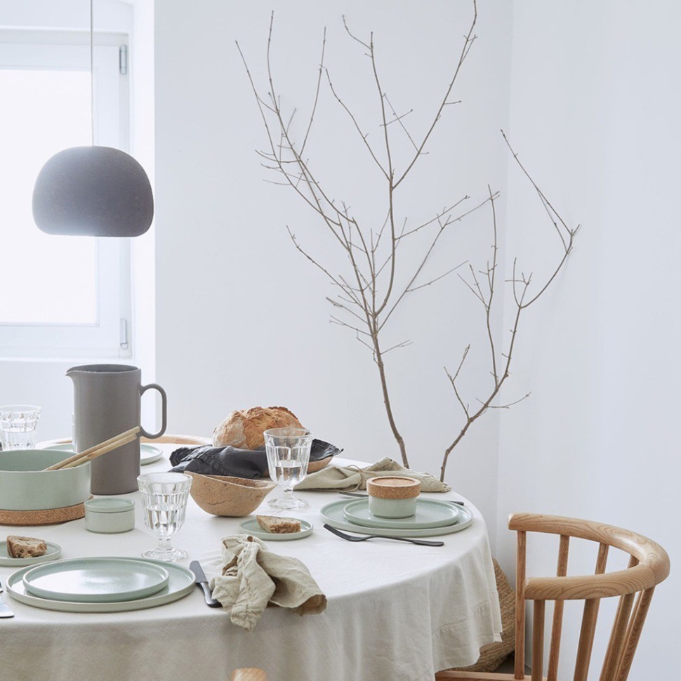 Тарелка RNP292-GRN(RNP292-VC4127), 29,9 см, керамика, BAY LEAF, Costa Nova