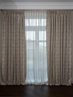 Портьера Serpente золотая 300*260 (TT-00015739)