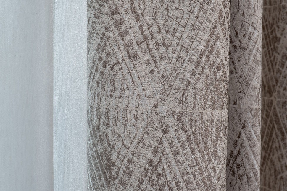 Портьера Serpente золотая 300*260 (TT-00015739)