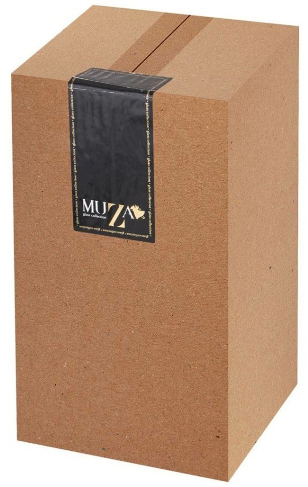 Ваза "eva satin sky" высота 19 см Muza (380-866)