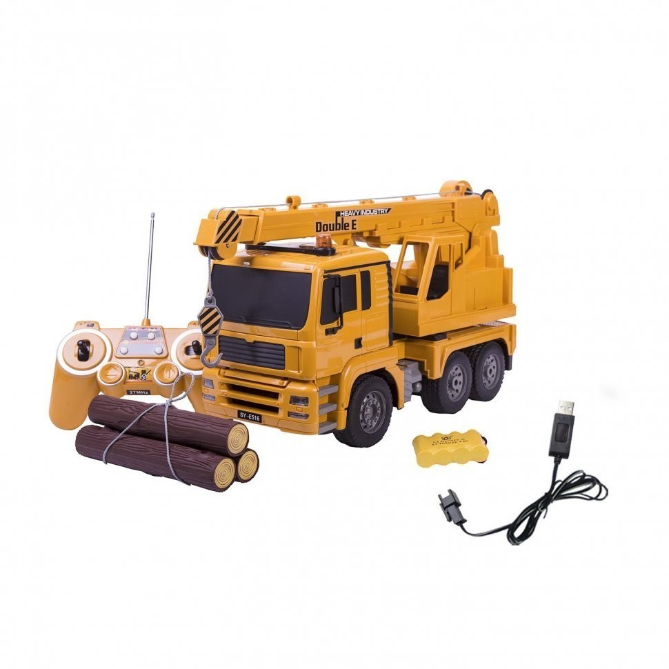 Радиоуправляемый грузовик-кран Double E 1:20 2.4G (E516-003)