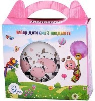 Детский набор посуды Коровки LORAINE (29942)