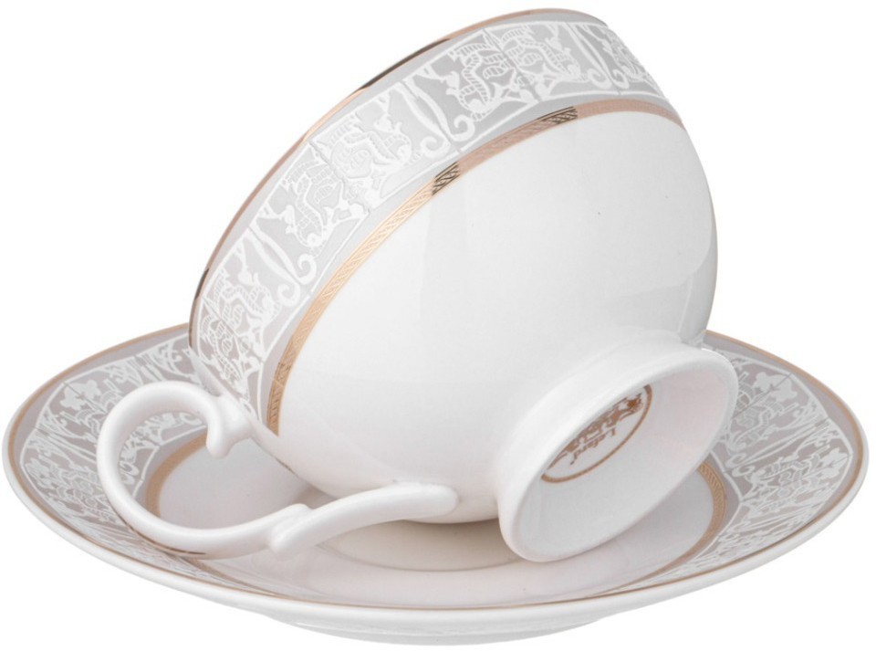 Чайный набор lefard "свадебный" на 2 пер. 4 пр. 300 мл (115-369)