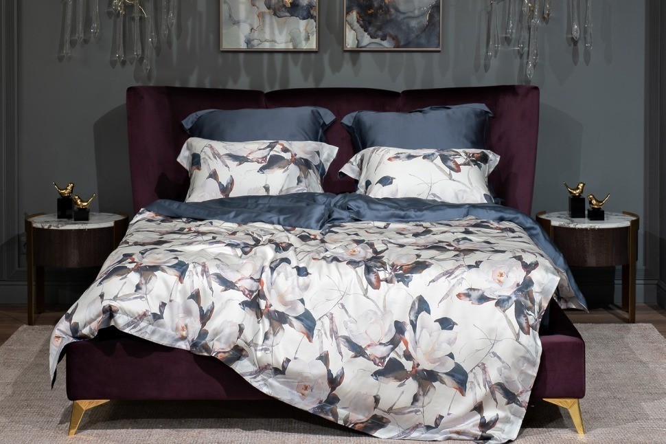 Пододеяльник Сопрано магнолия синий 145*210 (TT-00010424)