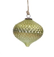 Новогодняя игрушка TD-007B, 20, стекло, light green, ROOMERS FURNITURE