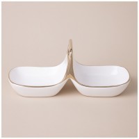 Менажница 2 секции 27х10,5х11 см Lefard (763-150)