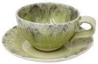 Чайная пара DECS03-LEM(DECS03-02713S)СНЯТО, керамика, Lemon, Costa Nova