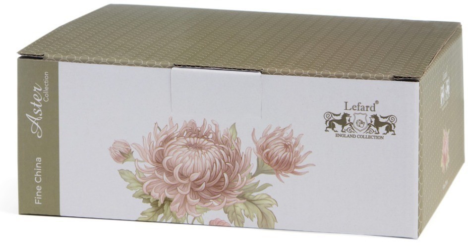 Бульонница с блюдцем lefard "астра" 450 мл (86-2517)