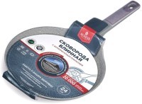 Сковорода блинная с антипригарным покрытием pfluon marble, 24*4,3 см Agness (902-125)