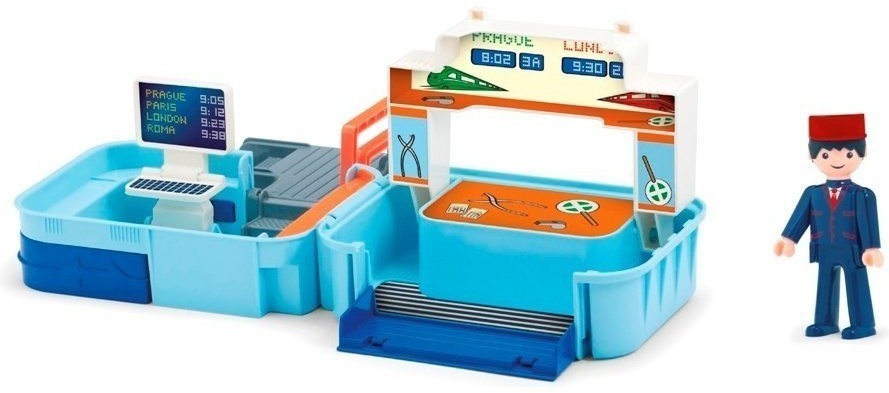Игровой набор диспетчерская с фигуркой диспетчера в чемоданчике (32221EF-CH)