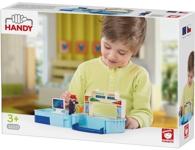 Игровой набор диспетчерская с фигуркой диспетчера в чемоданчике (32221EF-CH)