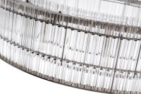 Люстра подвесная никель/стекло прозрач. d85*h150см (TT-00013038)