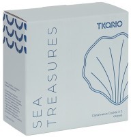 Набор из 2 салатников cockle серого цвета из коллекции sea treasures, 360 мл (78788)