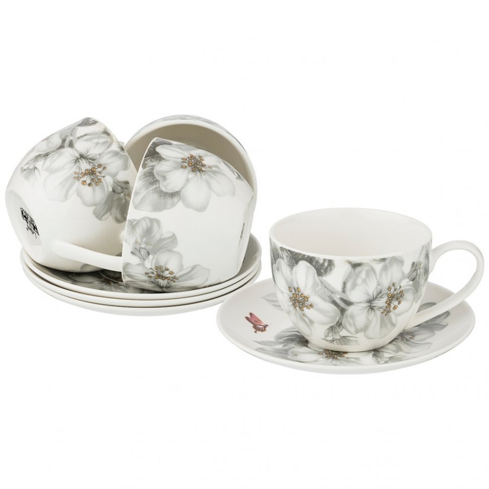 Чайный набор lefard "райские яблочки" на 4 пер. 8 пр. 300 мл Lefard (275-1140)