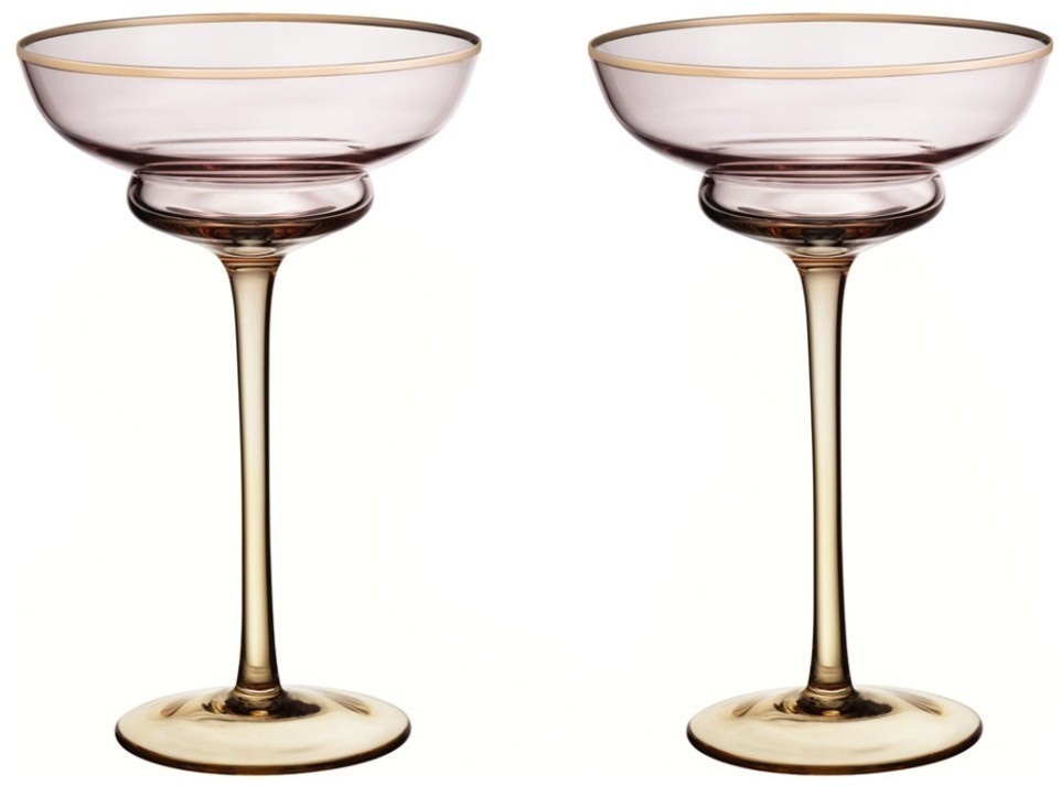 Набор креманок "twist & shine" pink, 2 шт/220 мл Lefard (687-003)