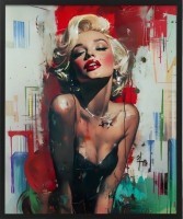 Картина ЗАВОРАЖИВАЮЩИЙ ПЛЕН с кристаллами Swarovski (3178)