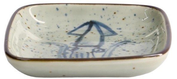 Тарелка 20610, 9 см, фарфор, grey, TOKYO DESIGN