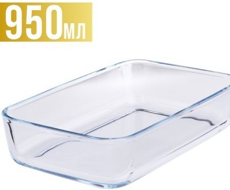 Жаровня стеклянная 950 мл LORAINE (31047)