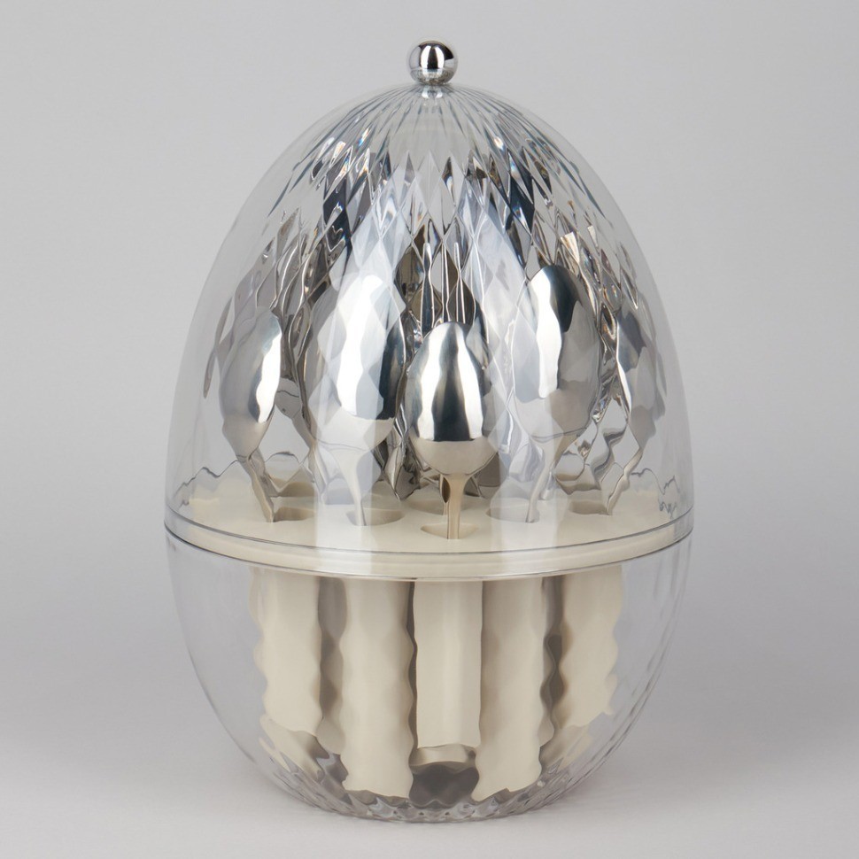 Набор столовых приборов на вращающейся подставке, 24пр., сталь 18/10 Agness (922-022)