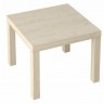 Стол журнальный Лайк аналог IKEA (550х550х440 мм), дуб светлый, 641922 (96699)