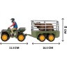 Набор фигурок серии "На ферме": Перевозка животных (машинка игрушка, фермер, медведь) (ММ205-021)