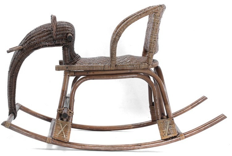 Детский стул TMDElef, Ротанг, Brown, ROOMERS FURNITURE